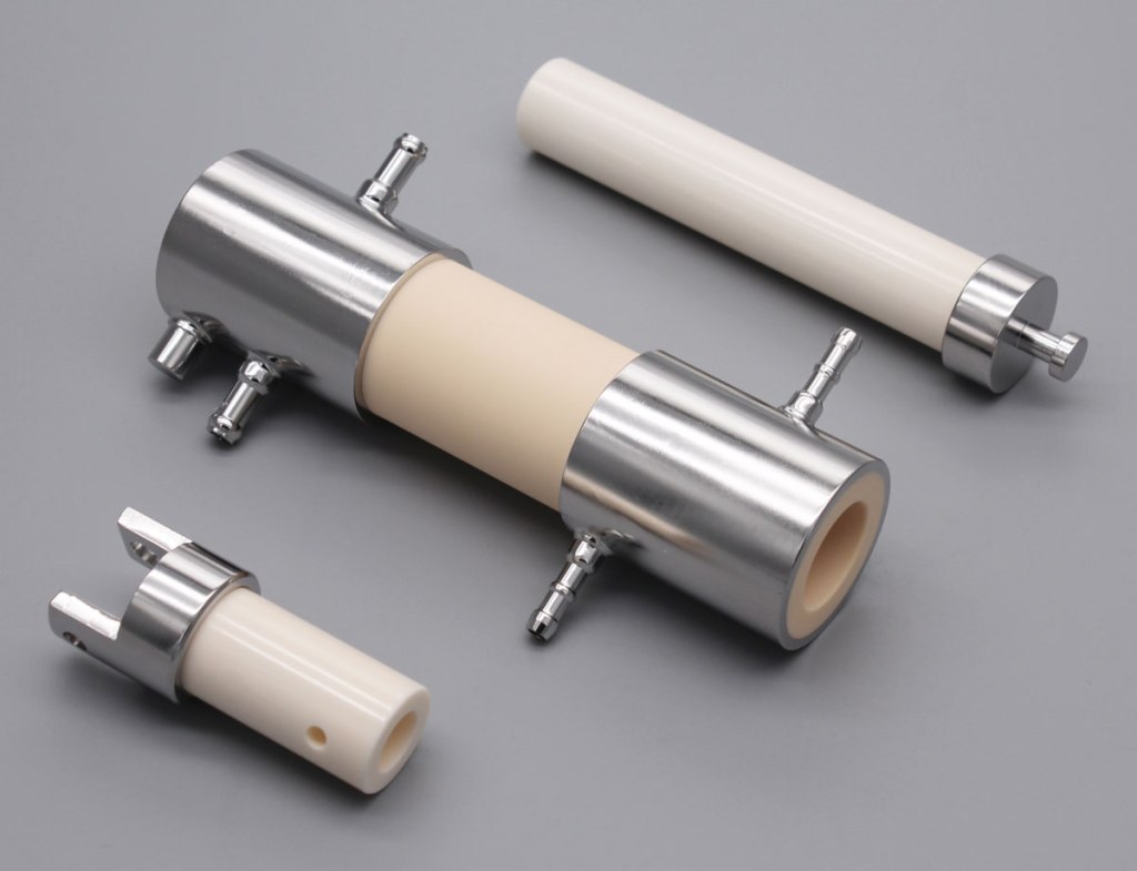 three piece ceramic pump, ceramic filling pump, ceramic pump, filling pump, gw ceramics, advanced ceramic, technical ceramic, alumina
